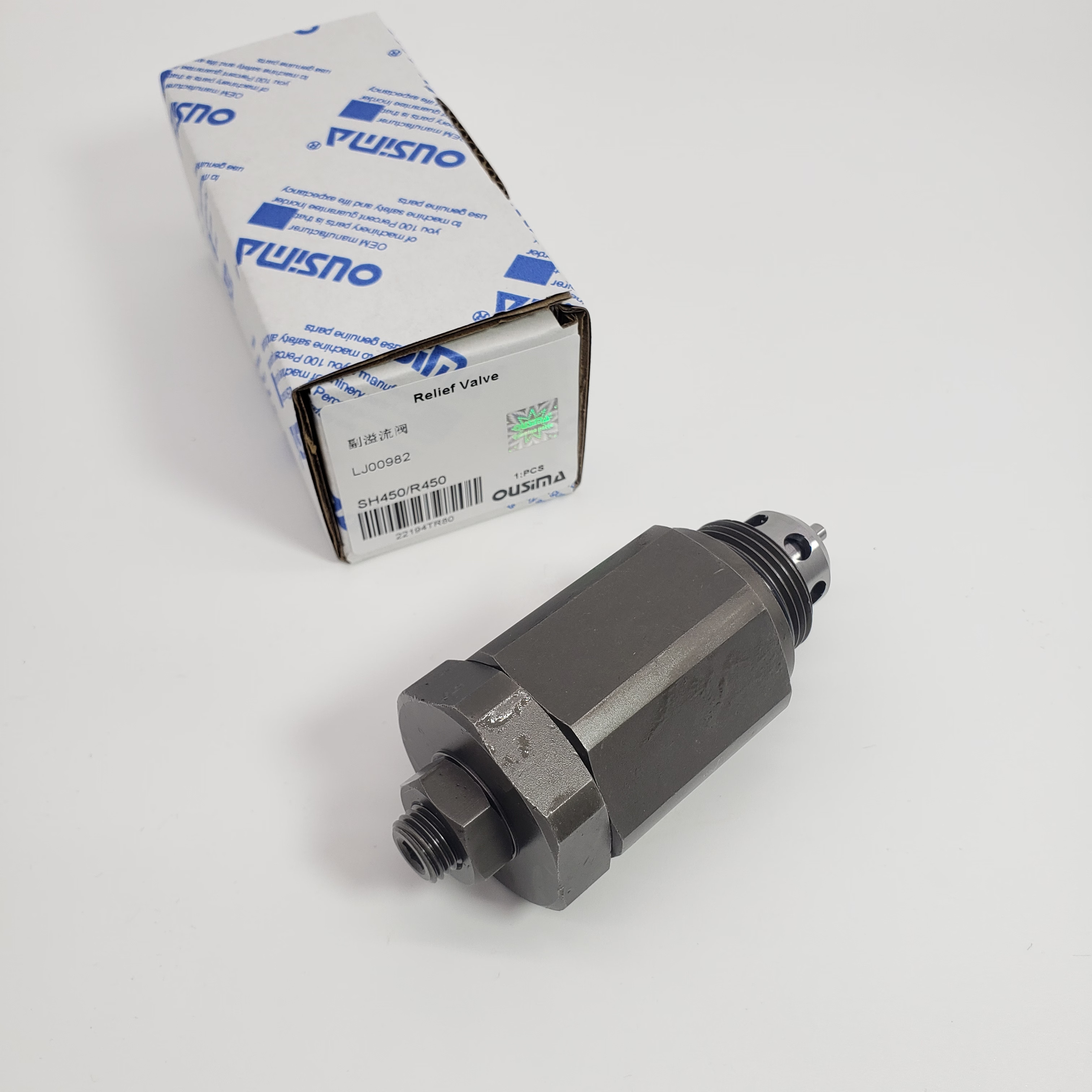 LJ00982 Overflow Valve For Excavator Hyundai R450 R485-9 R455 Sumitomo SH450