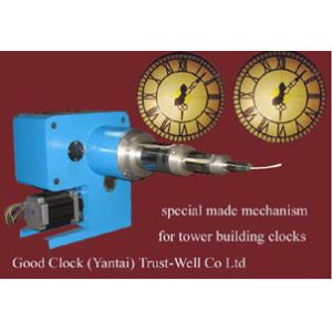 four 4 side tower clocks-GOOD CLOCK YANTAI)TRUST-WELL CO LT. movement of four 4