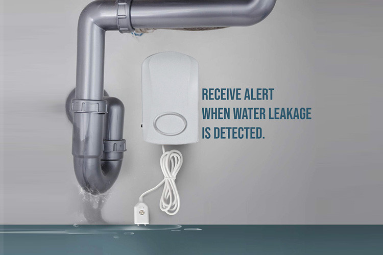 ABS Water Leak Alarm Detector Smart Home Flood Sensor FCC Certificate