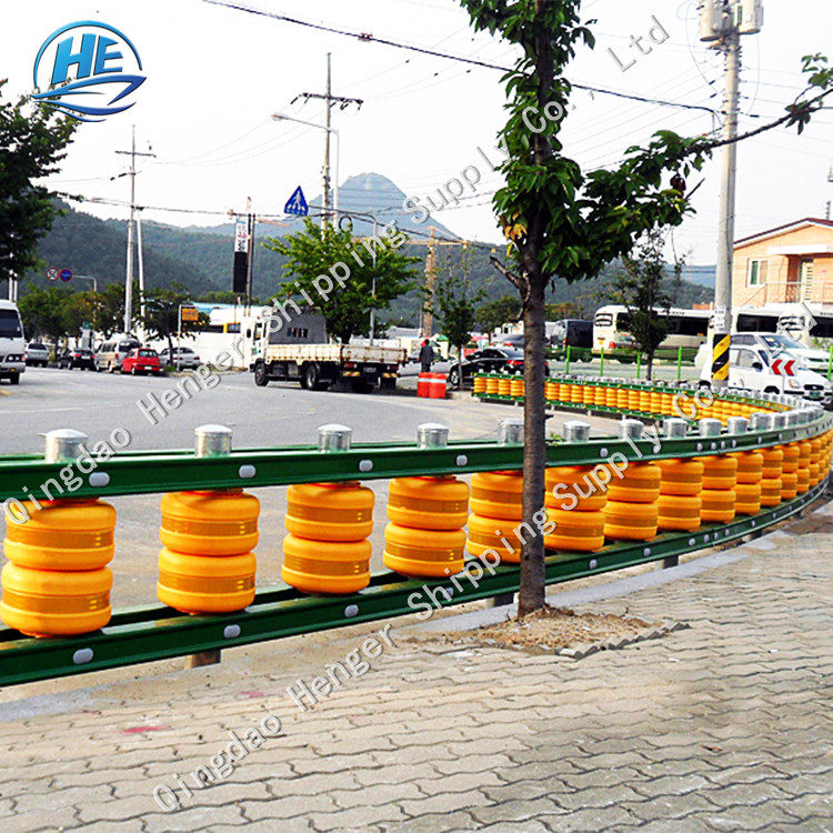 Traffic Plastic Pliable Spiral Staircase Guardrail Barrier