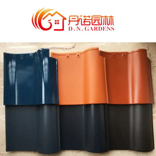 Quality Eco-Friendly S-Curve Spanish Roof Tile Natural Finish Ceramic Energy-efficient Design Sustainable Roofing Solution for sale