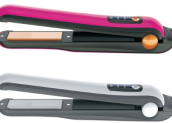 FCC 4000mAh Battery 3 Hours Rechargeable Hair Straightener
