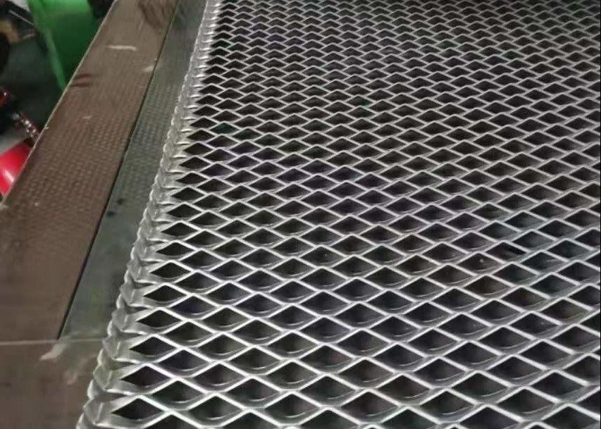 Powder Coating Expanding Wire Mesh Aluminium Sheet 600mm Width 2m Length