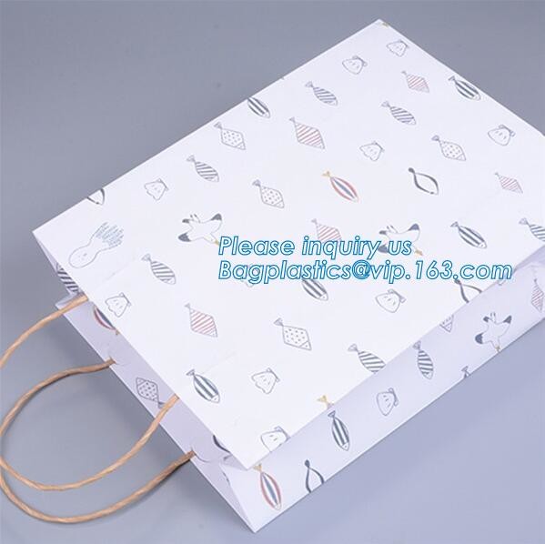 Luxury paper bags with handles Different Sizes,250gsm art paper shopping carrier bag custom printing with handle rope