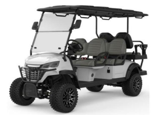 Comfortable Portable 4 Seater Golf Cart With Imported Electric Controller And