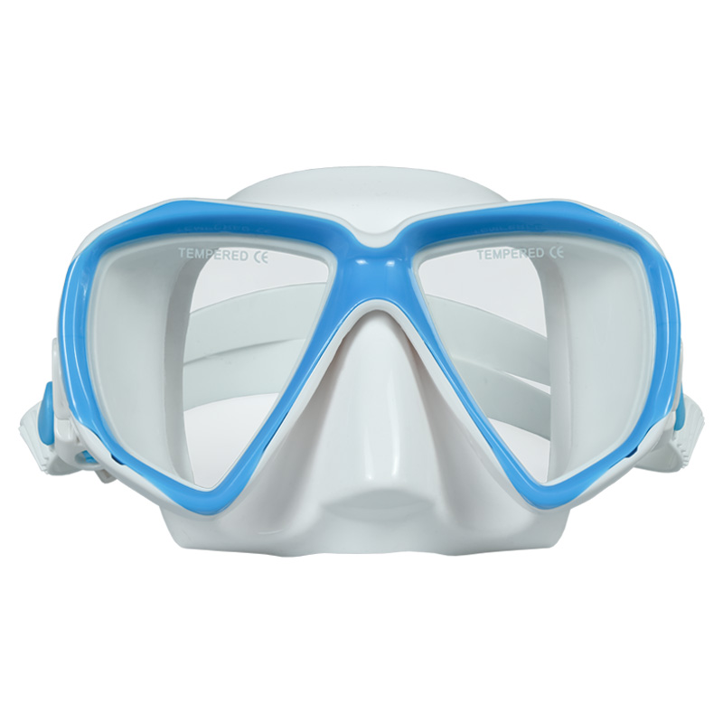 Half Face Kids Frameless Snorkel Mask Scuba Dive Gear Kit