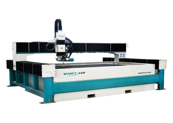 1500 * 2500 mm 45 degree water jet tiles cutting machine stone and granite water