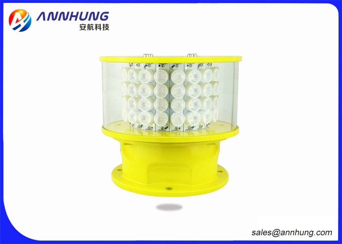 Free Maintenance Aircraft Warning Lights With High Borosilicate Glass