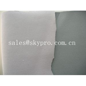 One or two sides coating 60" wide maximum neoprene sheet with colored fabric