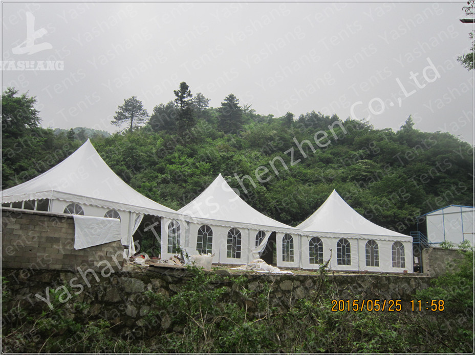 4x27M Arc Shape Outdoor Party Event Tent Hard Presed Aluminum Alloy