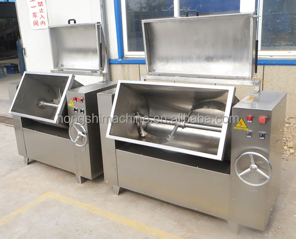 Commercial sausage making machine/Smoked meat sausage processing machine/Complete sausage Making Plant Production Line