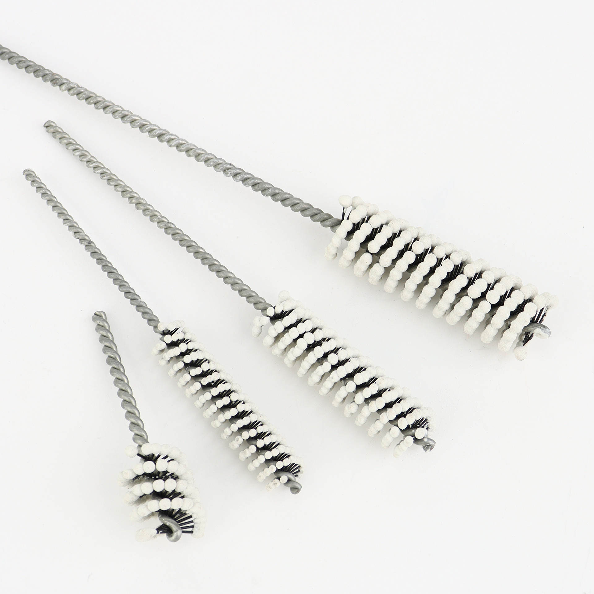 Silicon Carbide Abrasive Inner Hole Cross Hole Deburring Ball Head Brush