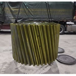 China Efficient Transmission Gear Helical Teeth Gear  With Bolt On Installation on sale