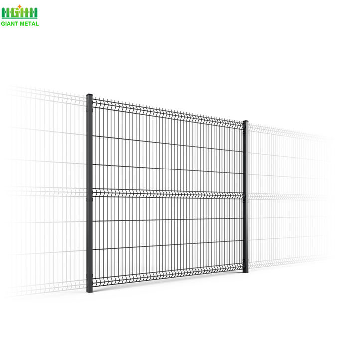 Galvanized Steel Pvc Coated Welded V Mesh Security Fencing 50*150mm