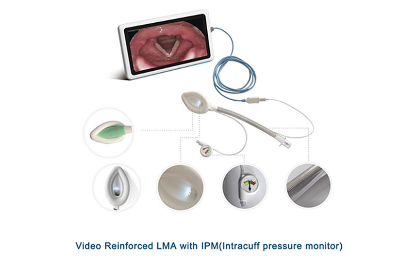 Medical Grade Silicone Video LMA Subglottic Suction Endotracheal Tube Class II