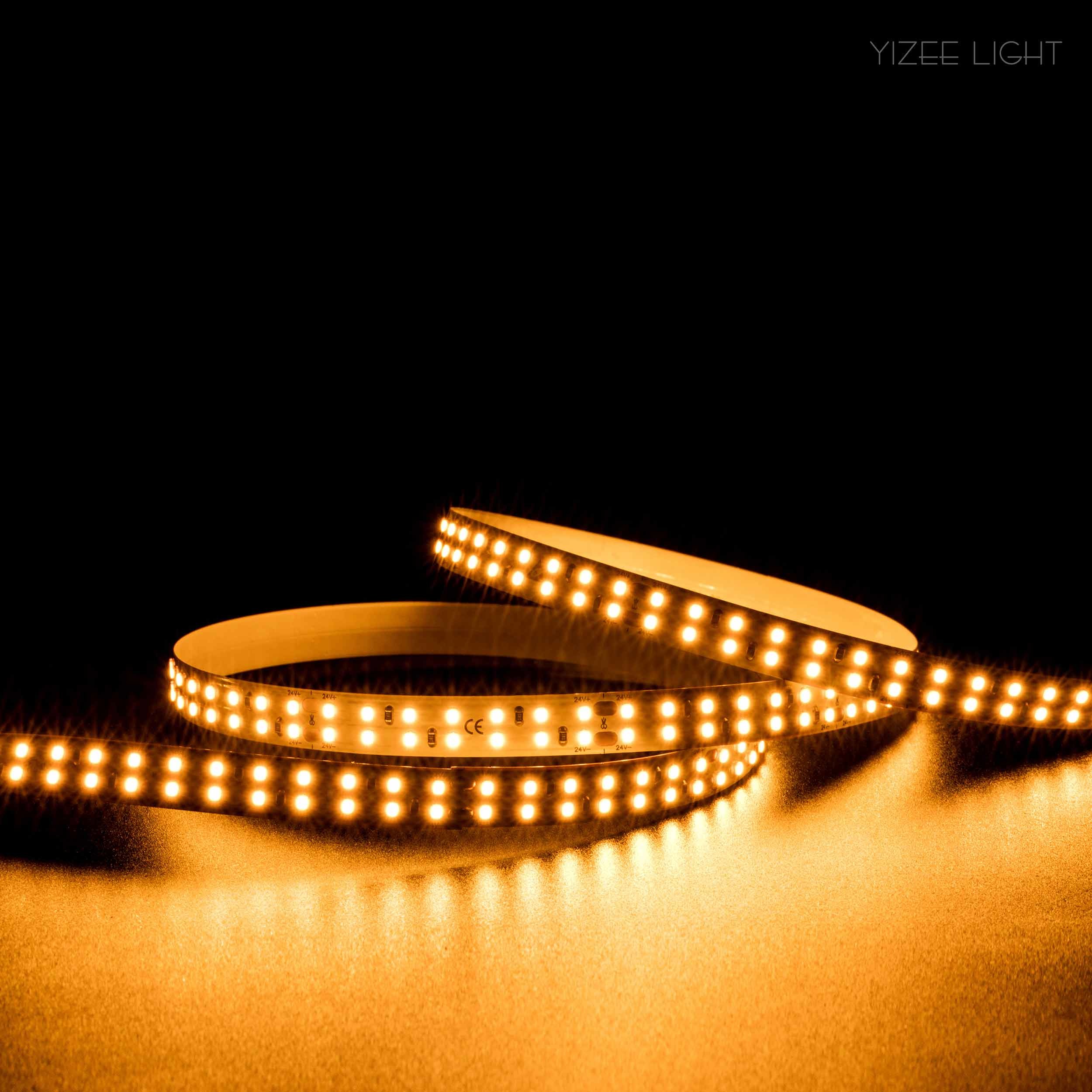 10mm 24V Double Row Flexible Led Strip High CRI 90 High Density Led Tape
