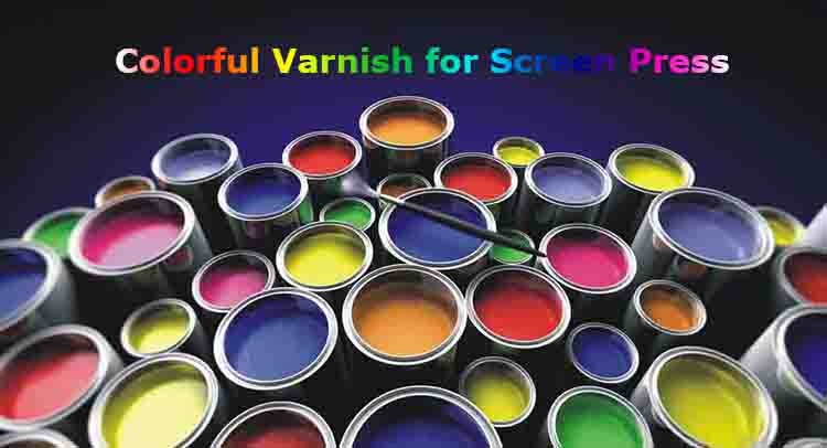 Chemical Resistance UV Silk Screen Ink Printing Varnish With Ice Flowers Effect