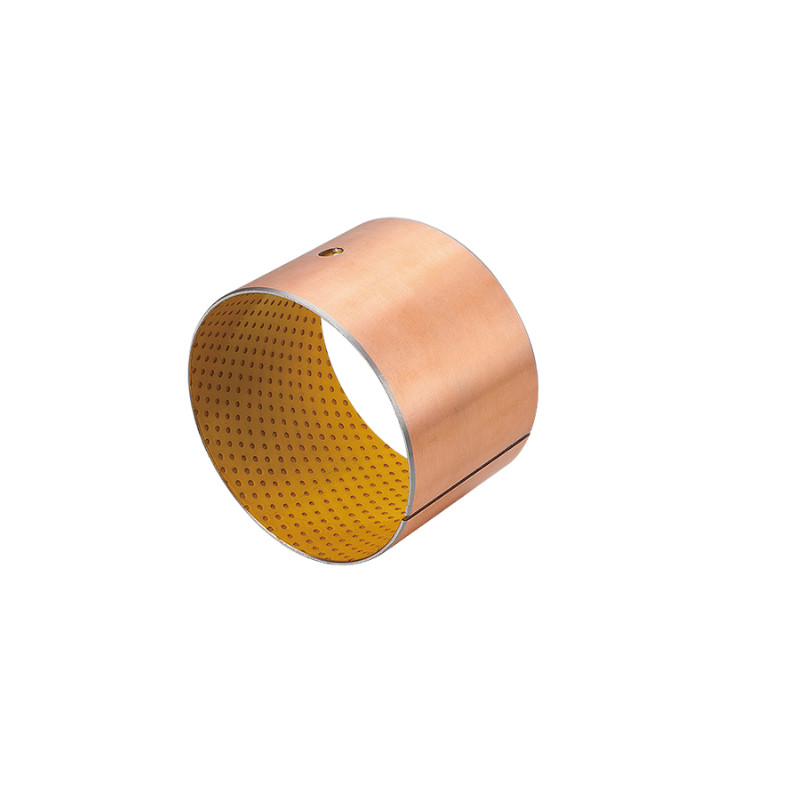 POM Lined Metal Composite Plain Bearing 3 Layer