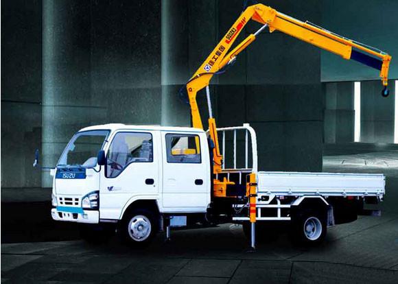 3200kg 6.72 TM Lifting heavy duty crane / hydraulic boom crane Commercial
