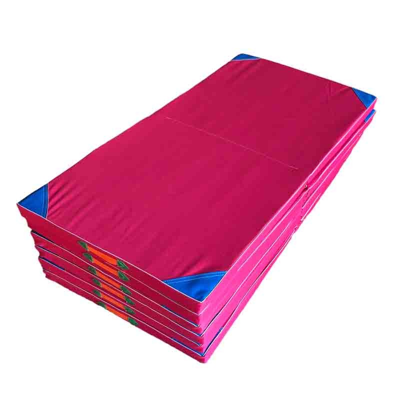 High Jump Gymnastics Tumbling Mat / Fold Up Gymnastics Mat For Children