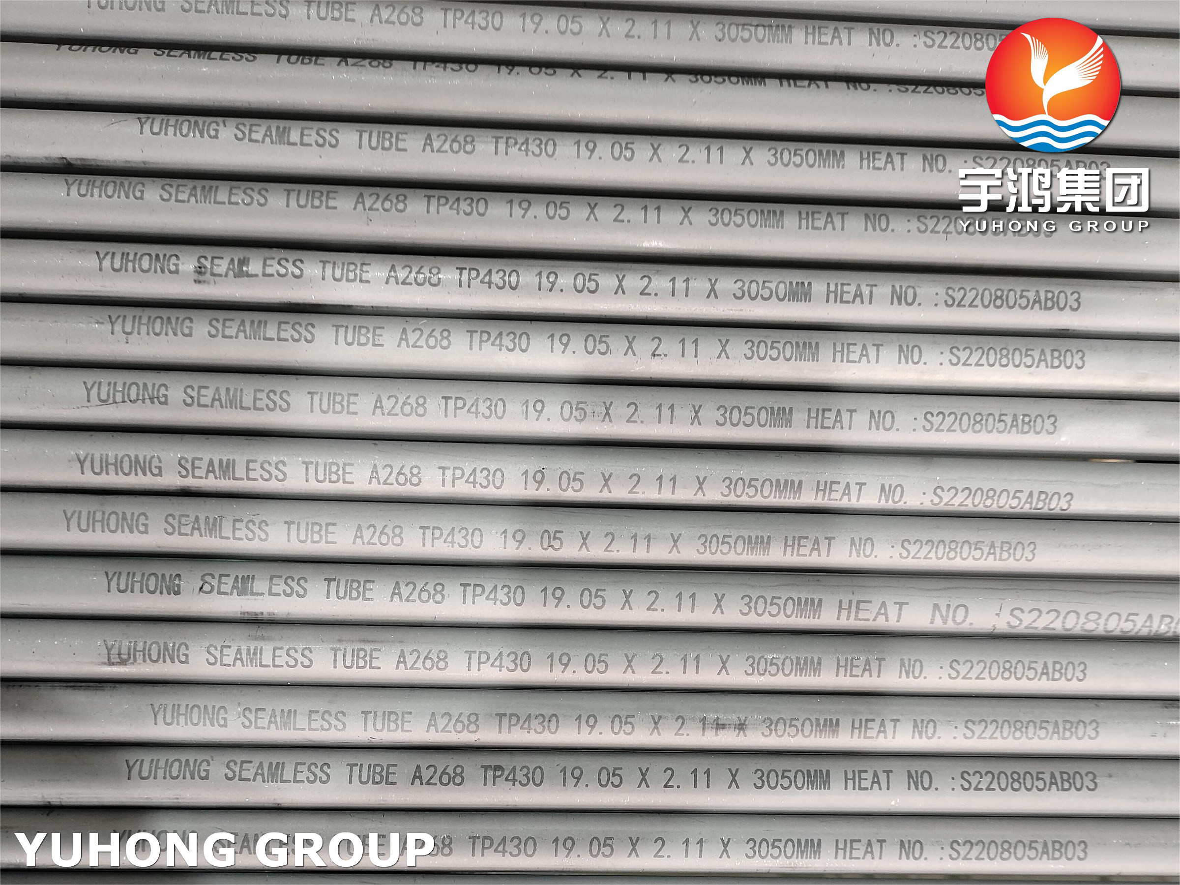 ASTM A268 TP430 Ferritic and Martensitic Seamless Cold Drawn Tube For General Service