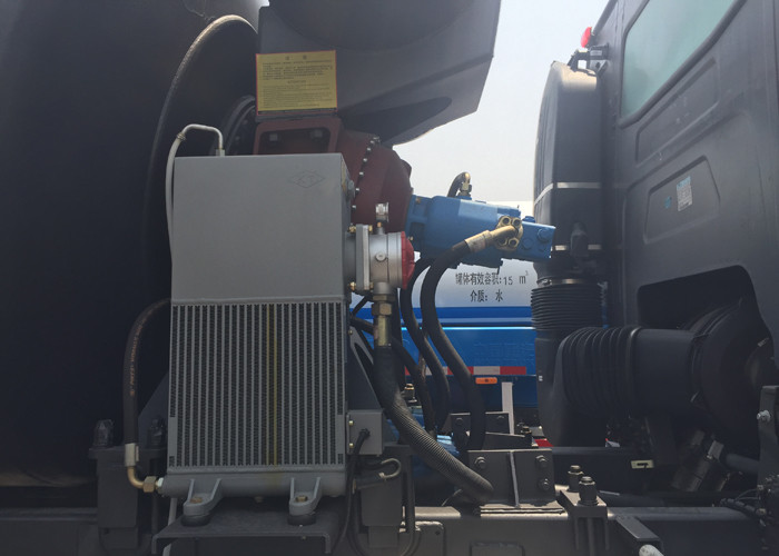 Truck Mounted Concrete Mixer A7 10CBM 371HP LHD 6X4 Drive Euro 2