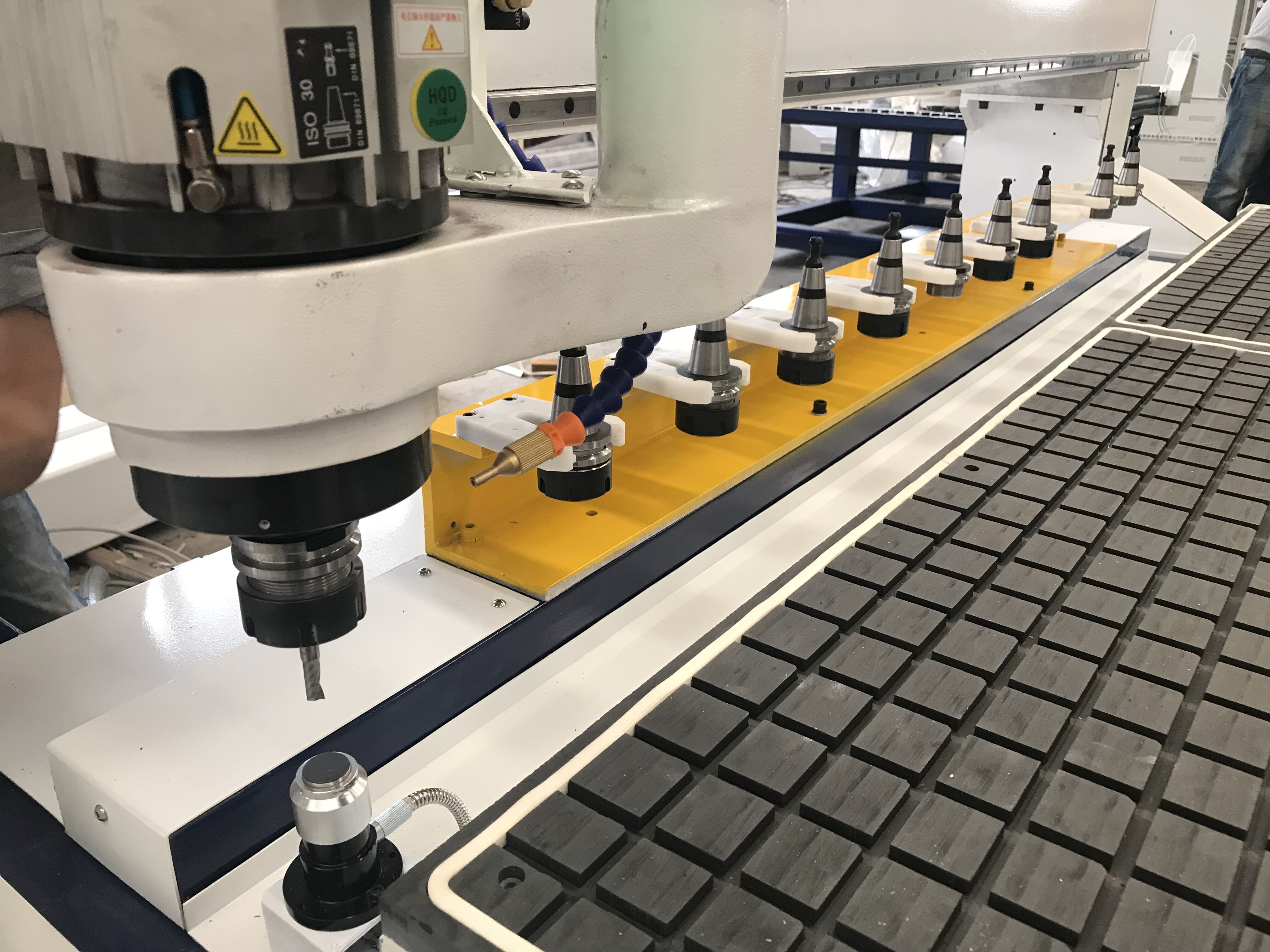 2mX6m Linear ATC CNC Router Machine With 10 Tools Positions