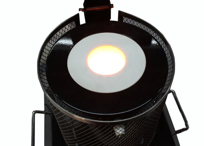 Small Volume Silver / Gold Melting Furnace For Jewelry Casting 2.1KW Rated Power
