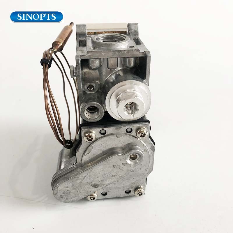 Gas Fryer Thermostat Control Valve 30-90 Degree LPG Thermostatic Valves Gas Safety Control Valve