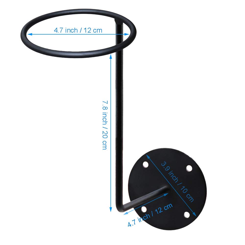 Standard Wall Mounted Helmet Hat Rack Display Rack for ISO9001 Rohs CE Standards