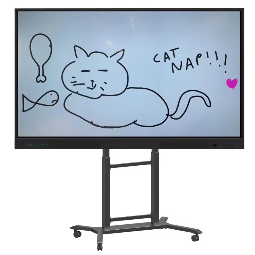 55-86 Inch Floor Stand Adjustable Smart TV Stands Mobile Stand Movable Trolley Mounts And Carts