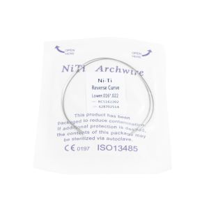  Manual Instrument Classification Dental Orthodontic Reverse Curve Niti Arch Wires for Class II Power Source Instruments Manufactures