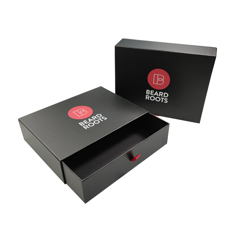 Personalized Logo Fashion Design Cardboard Watch Storage Drawer Box with Sponge Liner