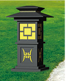 Solar Lawn Lamps led light simple and easy to install 8-10 hours/night working time ,3-4 overcast or riany days