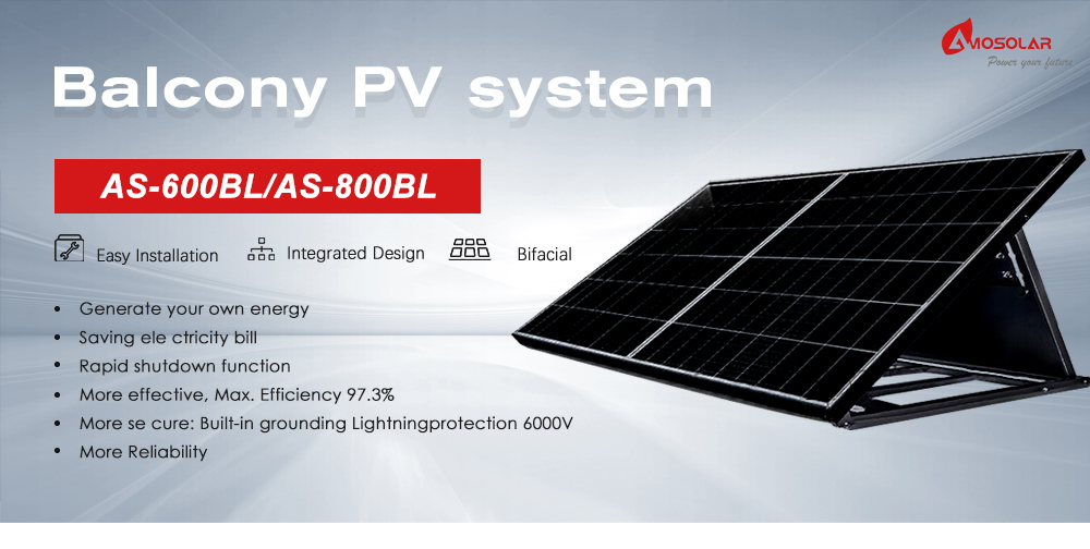 Excellent Complete Set Balcony Power Plant PV Solar System 600w 800w Grid Tie System