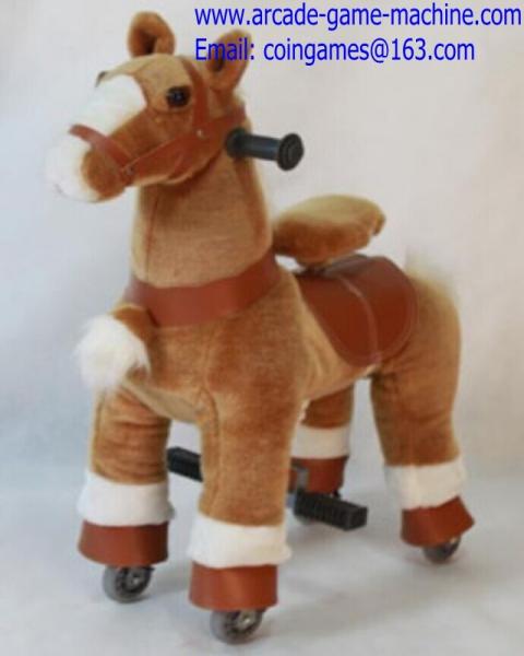Quality Amusement Park Mechanical Children Animal Horse Kiddie Rides Toy for sale