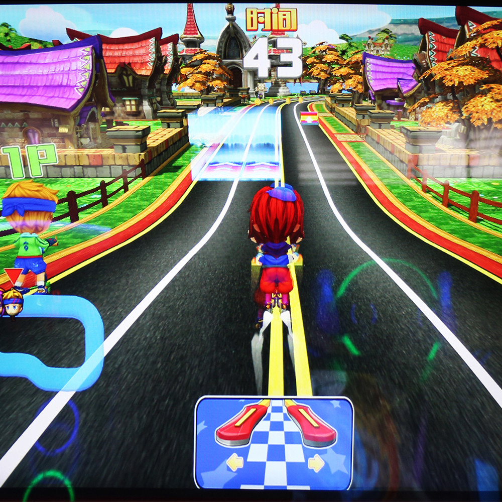 Simulator Scooter Sports Game Machine Lottery Or Score Optional 300W