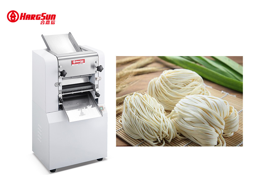 Hargsun 25kg Industrial Pasta Making Machine White Color 19cm Roller Length