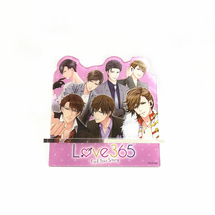 Custom Print Tabletop Desk Display Anime Game Cellphone Holder Acrylic Charms Phone Holder