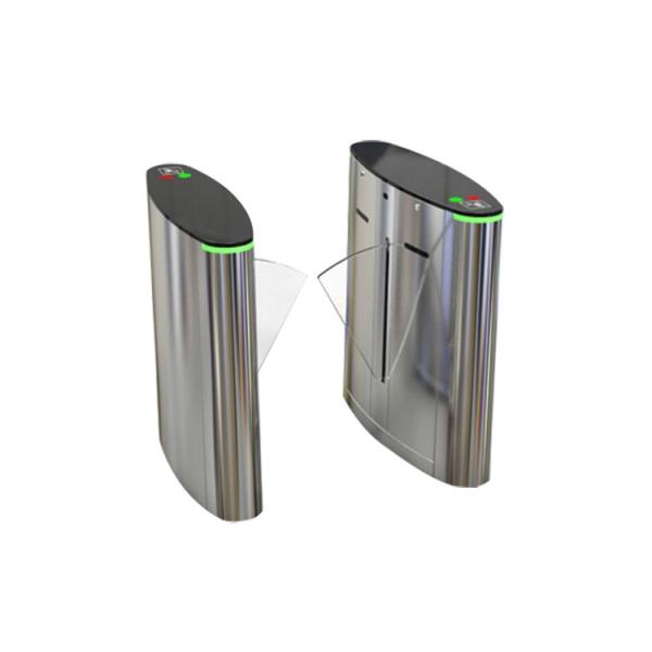 DC servo Motorized 100% Corrosion Free SS304 TCP / IP Pedestrian Entrance