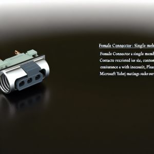 Female Connector Single Membrane Switch Custom Size ≤100Ω Contact