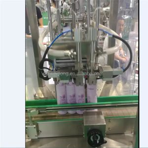 Rustproof 380V Automated Filling Machine For Liquid Bottle 10-5000g