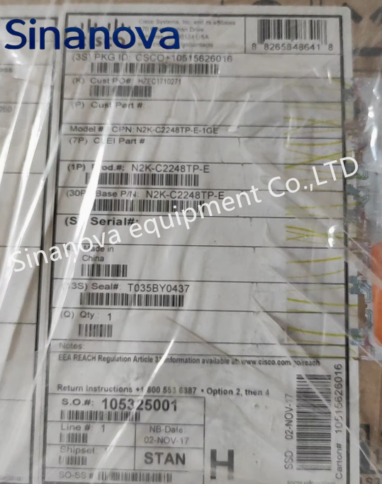 N2K C2248TP E Nexus 2000 ToR FEX for Cisco Data Center Switches original new in