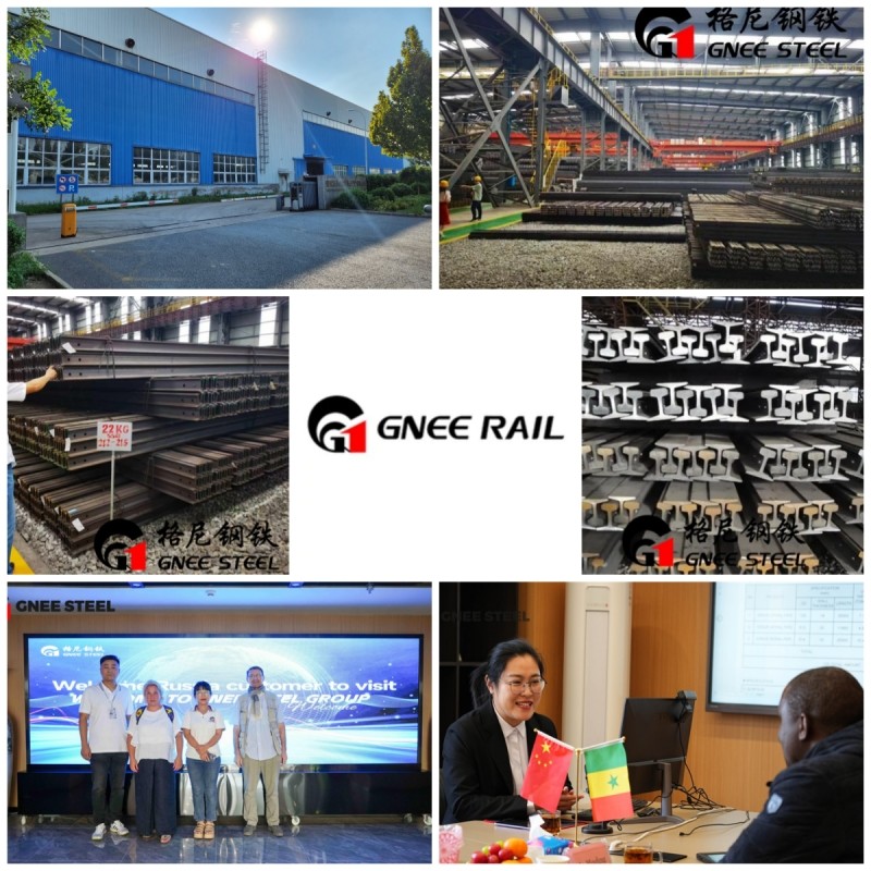 Customized CR175 Railway Crane Rails for Railway Construction Needs