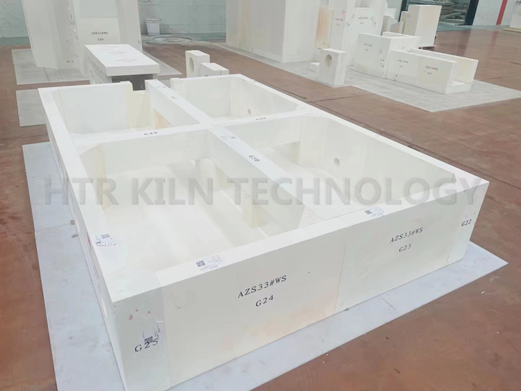 Long-Lasting Fused Cast Refractory AZS Blocks for Glass Melting Furnace Paving Tiles