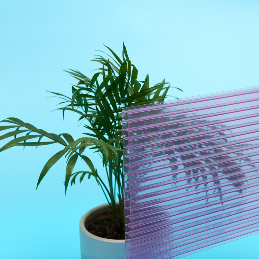 High Quality UV Coating And Long Service Life Polycarbonate Hollow Sheet With Class B1 Fire Rating PC Plastic Sheets