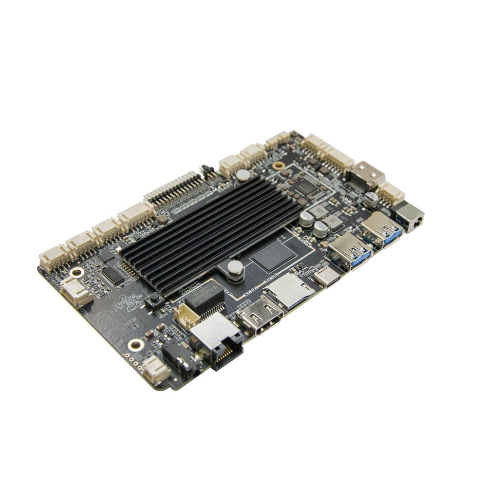 RK3399 Linux System Motherboards 4G LVDS 4K Android 10 Control Board For Media Player