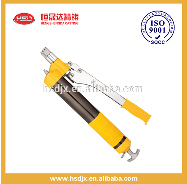 removeable cylinder system hand grease gun 600CC for excavators