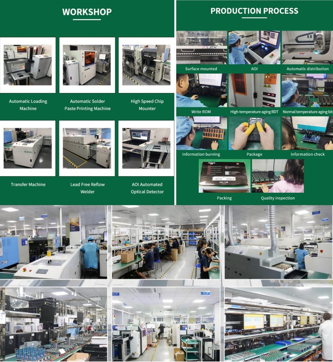 Board and Electronic Components Assembly PCB Manufacturer Good Quality with LCD PCBA