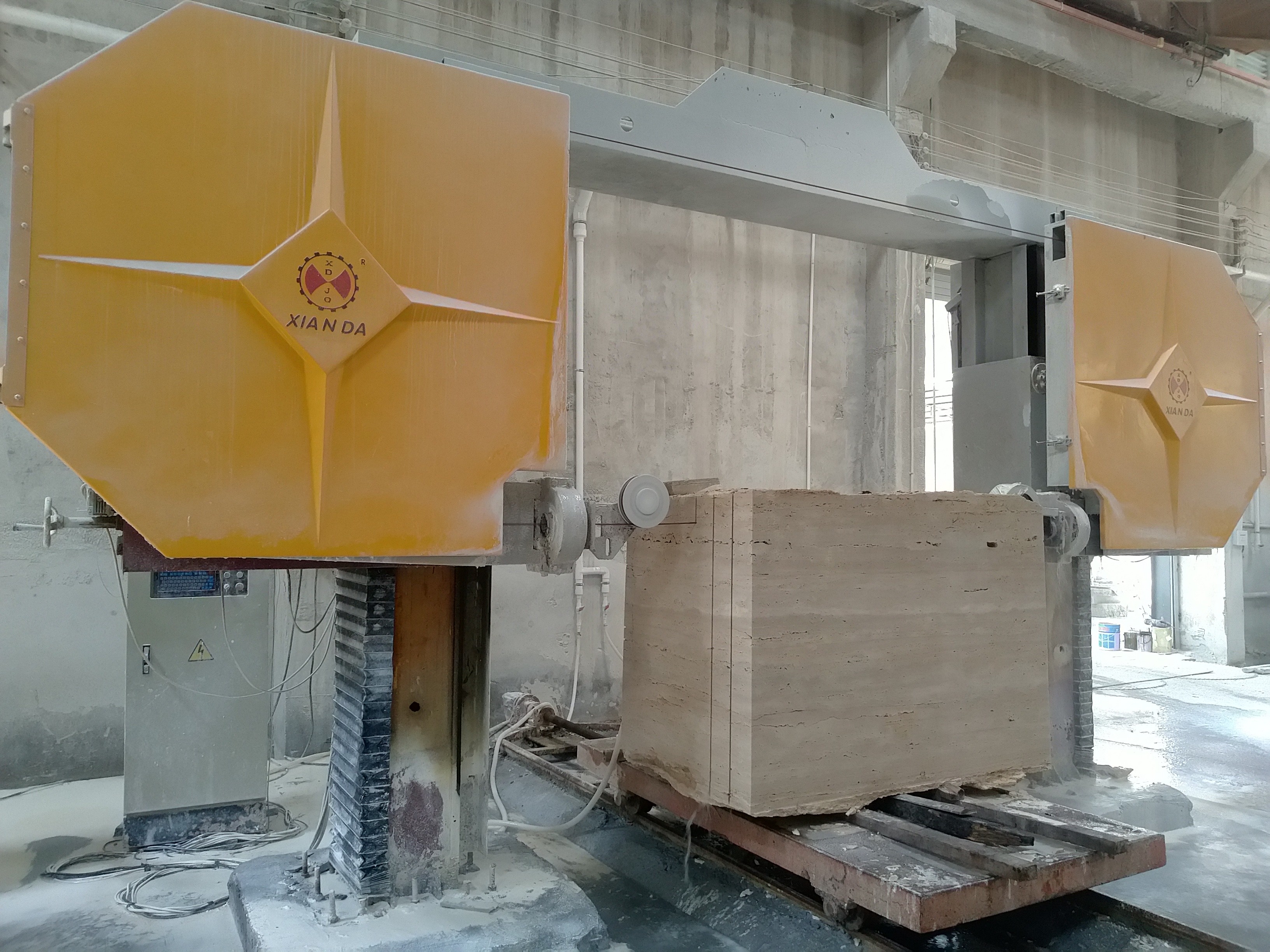 CNC Diamond Wire Saw Machine For Profiling And Block Dressing